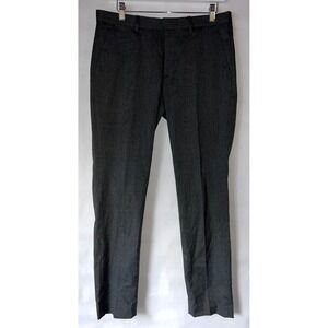 Express Extra Slim Stretch Dress Pants‎ Mens 29x30 Gray Plaid Career Casual